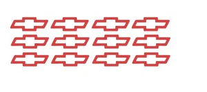 Chevy Bowtie Decal Fits All Chevrolet Models High Quality Sticker Removable Logo - Picture 1 of 2