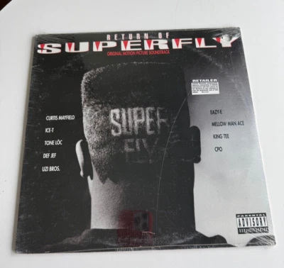 Return Of Superfly Soundtrack Vinyl LP 1990 RAP Gangsta Capitol SEALED !!! - Image 1 of 2
