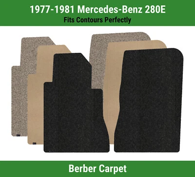 Alfombrillas de primera fila Lloyd Berber para Mercedes-Benz 280E 1977-1981  Foto 1 de 4