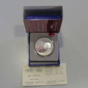 2004 France Large Silver Proof 1.5 euro Napoleon Coronation box