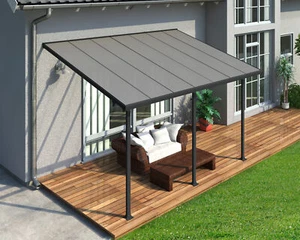 Special Pack LeanTo Veranda 3x4.25 Aluminium Patio Cover Feria + Lighting System - Picture 1 of 17