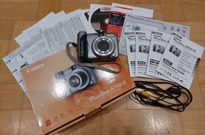 Canon Powershot A710 IS Digitalkamera 7,1 Megapixel silber mit OVP Sammlerstück - Bild 1 von 13
