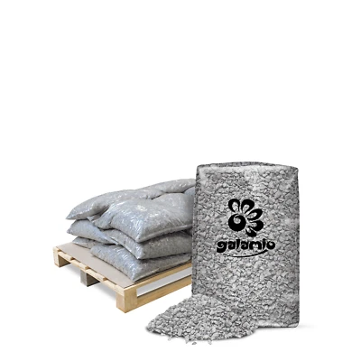 Palette 15×20 kg 300 kg Granit Steine Splitt 8–16 mm – Garten | Terrasse Dekor - Bild 1 von 4