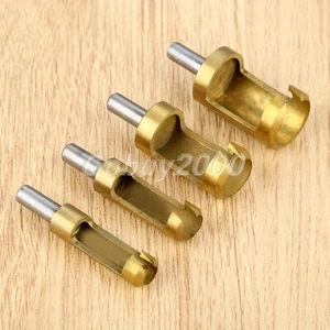 Carpenter Barrel Cork Tenon Wood Plug Hole Saw Cutter Drill Bits Tool 4Pcs/Set - Picture 1 of 12