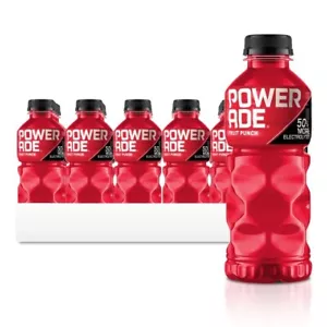 POWERADE Sports Drink Fruit Punch, 20 Ounce (Pack of 24) - Picture 1 of 5