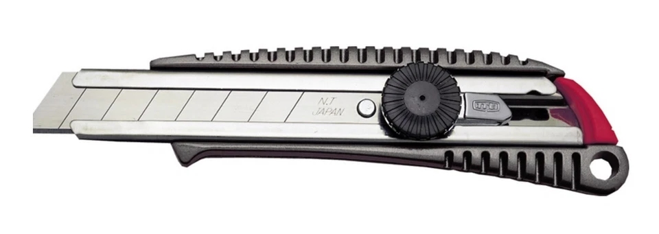 NT CUTTER  ALUMINUM DIE CAST CUTTER KNIFE - SCREW LOCK  L-500GP - Image 1 of 1