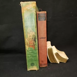 LIBRO vintage anni '30 Coventry Ware motivo gesso SINGOLO fermalibri decorazione biblioteca - Foto 1 di 12
