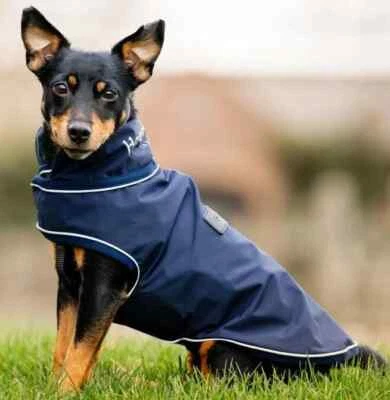 Horseware Rambo Signature Dog Rug 0g Contour Lightweight Dry Rug Navy XXS-XXXL - Image 1 of 4