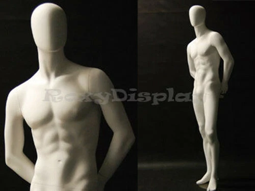 Roxy Display MD-C29W2 Male Mannequin - Matte White