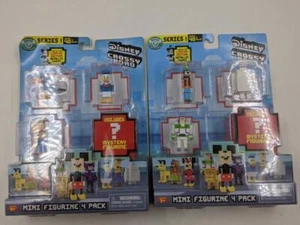 Disney Crossy Road Series 1 confezione da 4 (2) Buzz Woody Paperino Pippo - Foto 1 di 4