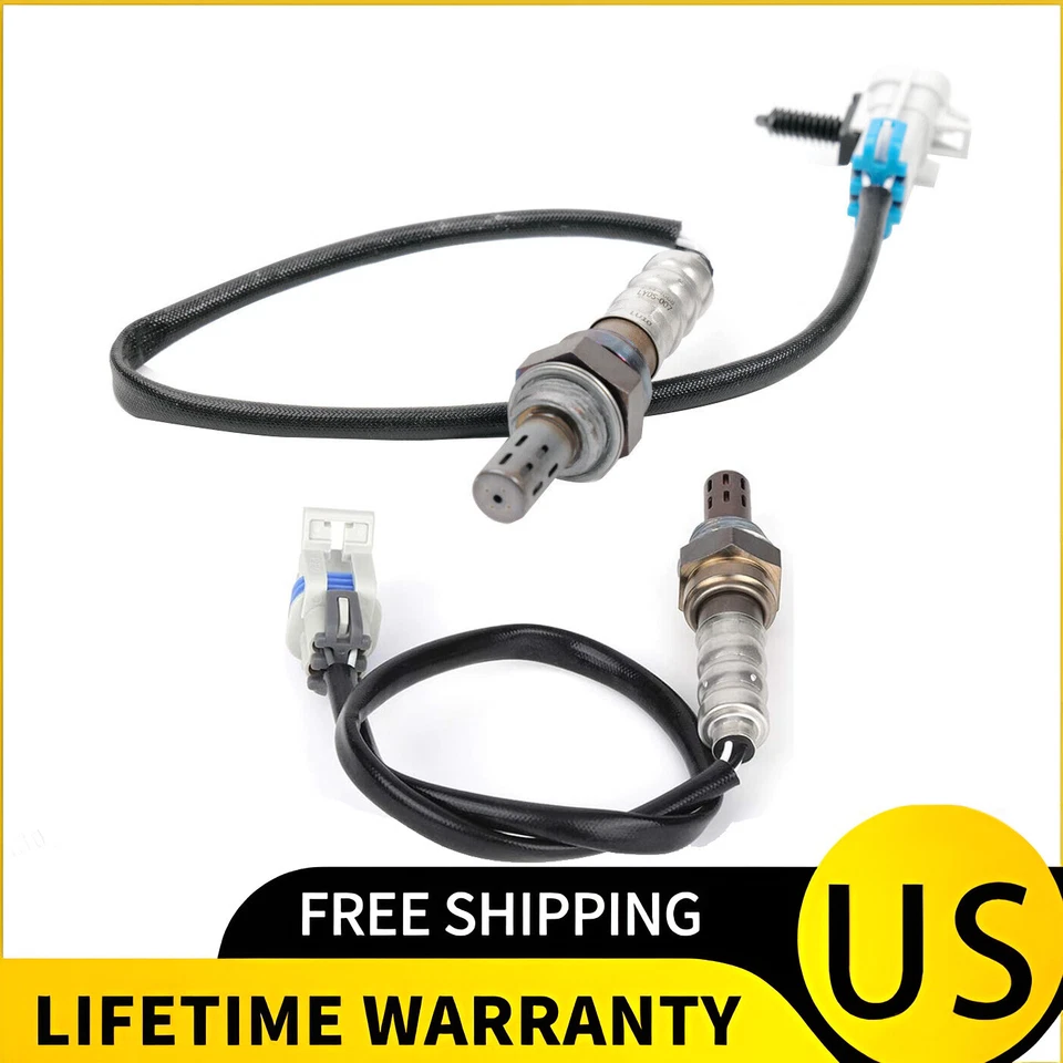 Set of 2 Oxygen O2 Sensors for Pontiac Grand Prix 3.8L V6 2005 2006 2007 Calif - Image 1 of 4