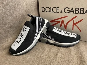 Dolce&Gabbana "Sorrento Runners" Tenis D&G Reino Unido 5 UE 38 Entrenadores PVP £495 XE19 - Imagen 1 de 14