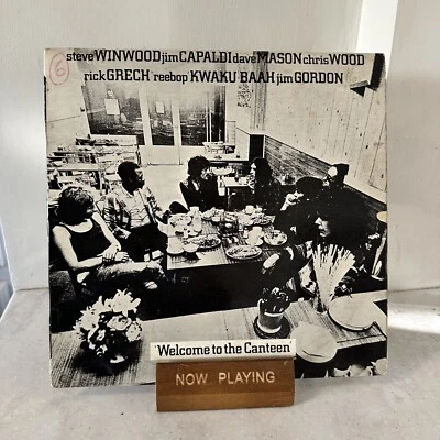 Traffic – Welcome To The Canteen - Vinyl LP UK Import - VG/VG - Image 1 of 2