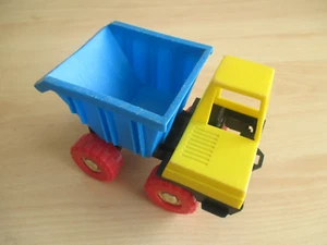DDR-Spielzeug, originaler Dumper mit Kippfunktion, Kunststoff, ca. 16,5cm lang ! - Bild 1 von 11