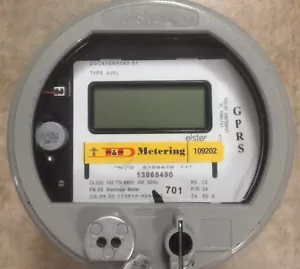ELSTER WATTHOUR METER (KWH), A3T, ALPHA 3, 60 HZ, FORM 2S, 320A, 4 LUG, 120-480V - Picture 1 of 7