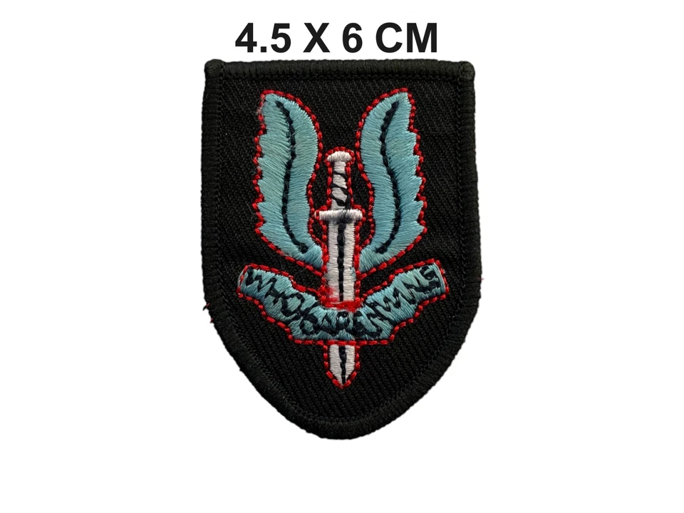 Special Air Service Insignia Badge British Army Military Sew On Patch Clothe 749 - Image 1 of 1