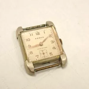 RARE Ardath Mens wristwatch with 15 jewels movement Mechanical Swiss Works - Picture 1 of 7