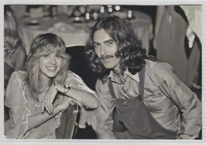 Stevie Nicks with George Harrison Re- Print 4x6 #sf2 - Picture 1 of 1