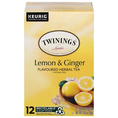 Twinings Tea Tea Lemon Ginger K Cup 1.27 oz (Pack of 6) - Image 1 of 2