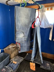 LOT OF 4 NEW Rockaholic Men's Straight Jeans Size 30 Waist & 32 LENGTH - Picture 1 of 5