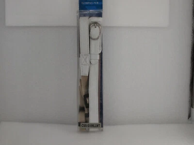 Кожаный плечевой ремень Olympus CSS-S109LLWT (белый) - Изображение 1 из 4