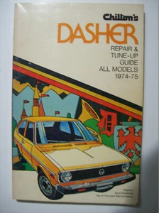 VW VOLKSWAGEN DASHER 1974- 1975 CHILTON REPAIR MANUAL & TUNE-UP GUIDE, Vintage - Picture 1 of 4