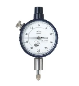 Mitutoyo 1506A Series 1 Compact Dial Indicator, 0-.125" Range, .0005" Graduation - Picture 1 of 1