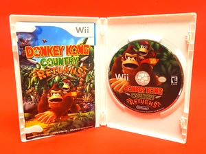 Donkey Kong Country Returns Nintendo Wii, 2010 con manuale - Completo testato ottime condizioni! - Foto 1 di 12