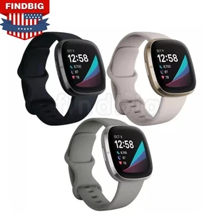 Reloj inteligente Fitbit Sense rastreador de actividad fitness en caja - Imagen 1 de 8