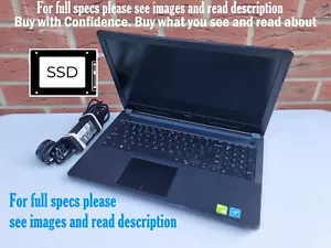 SuperFast Powerful Dell Vostro 3558, 15.6” inch HD, 512 GB SSD, 12 GB RAM, Win10 - Picture 1 of 24