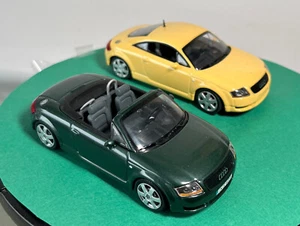 M1:43 Audi TT, Coupè und Cabriolet ,Konvolut (2), MInichamps - Bild 1 von 6