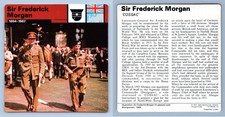 Sir Frederick Morgan - Personalities - WW2 Edito-Service SA 1977 Card