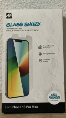 📀 ZAGG Glass Shield Tempered Glass Protection - iPhone 13 Pro Max NEW - Image 1 of 3