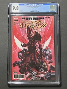 Amazing Spiderman #799 CGC 9.8 *Black Ink Printer Error Manufacturing Defect* - Picture 1 of 4