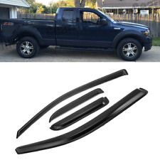For Ford F150 Extended Cab 2004-14 Rain Guard Shade Vent Deflector Window Visor/