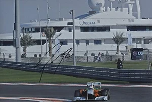 Formel 1 F1 Fahrer Paul Di Resta handsigniertes Foto Force India 6 - Bild 1 von 1