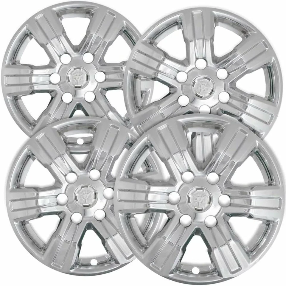 Set of 4 Chrome 17 inch Impostor Wheel Skins for 19-22 Ford Ranger Rim Covers - Imagem 1 de 4