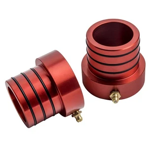 2x Front Axle Tube Seal Kit Red for Dana 30 and 44 front axles for Wrangler - Picture 1 of 11