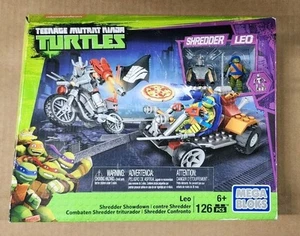 Mega Bloks Leo & Shredder Teenage Mutant Ninja Turtles 126 Pcs Brand New Sealed - Picture 1 of 4