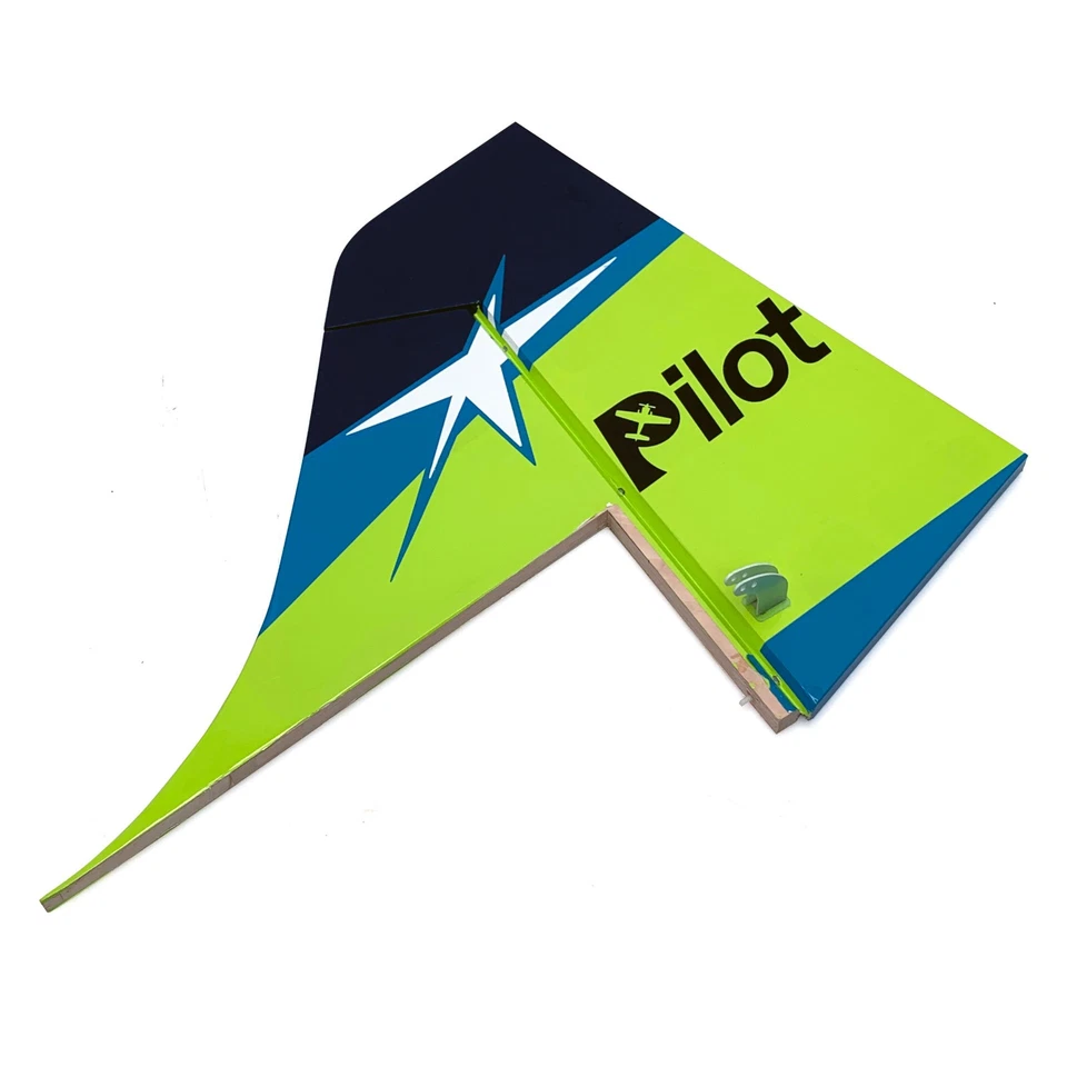 Pilot-RC Skywolf V2 88in Rudder (Blue/Green - Scheme 04) - Image 1 of 1