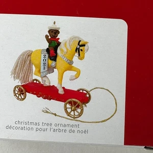 Hallmark Keepsake Christmas Ornament A Pony for Christmas 24th in Series 2021 - Picture 1 of 3