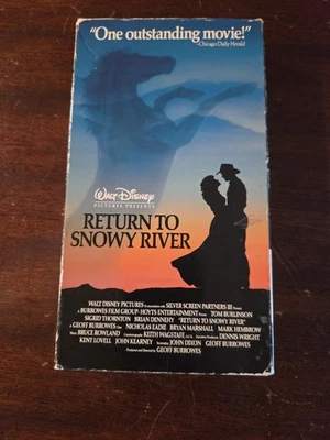 Return to Snowy River (VHS, 1997) Tom Burlinson, Sigrid Thornton  - Image 1 of 4
