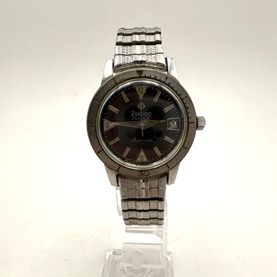 Zodiac Seawolf Vintage Mens Wrist Watch. Lot B23 - Image 1 of 4