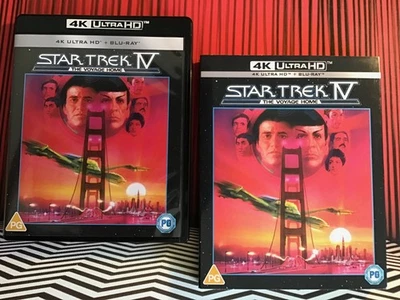 STAR TREK IV: THE VOYAGE HOME (4K UHD Blu-ray) + SLIPCOVER. 2-Disc. - Image 1 of 4