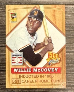 2001 Topps Post Cereal 500 Home Run Club Willie McCovey San Francisco Giants #4 - Bild 1 von 2