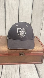 NFL RAIDERS Black Snapback Cap Mütze Schwarz  - Bild 1 von 5