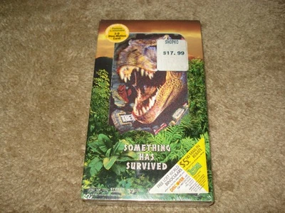 Jurassic Park THE LOST WORLD VHS New Sealed with 3D Dino-Motion Card 1997 Foto 1 de 2