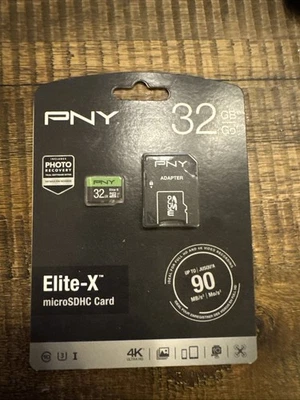 PNY Technologies Elite-X UHS-I microSDHC 32GB Memory Card - Image 1 of 2