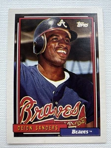 ⭐🦄 1992 Topps - Deion Sanders #645 - Imagen 1 de 2