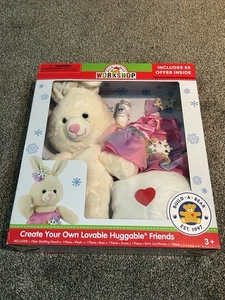 Build a Bear Workshop 14 Zoll Häschen Plüsch-Set Erstellen Sie Ihren eigenen umarmbaren Freund NEU - Bild 1 von 6